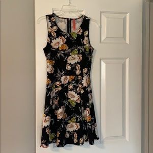 Fit and flare floral dress